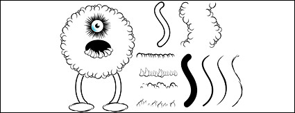 Love cartoon pictorial material