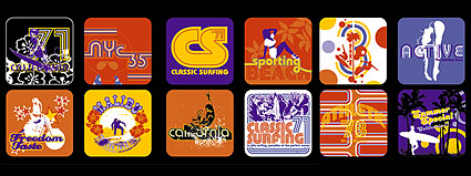 Movement and the street culture vector material-21